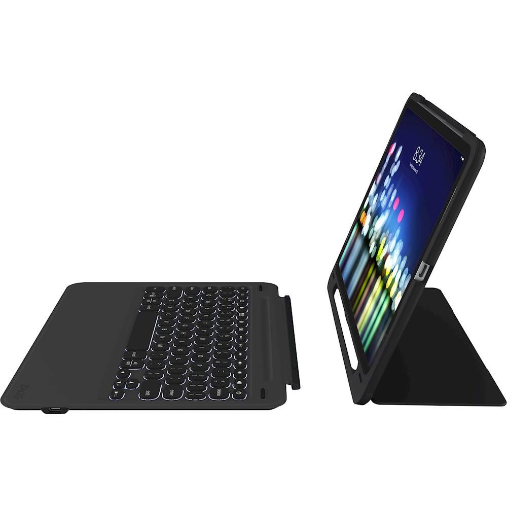 Best Buy: ZAGG Slim Book Go Keyboard Folio Case for Apple® iPad® Pro 11 ...