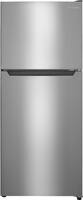 Insignia™ - 10.5 Cu. Ft. Top-Freezer Refrigerator - Stainless steel - Front_Zoom