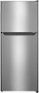 Insignia™ 10.5 Cu. Ft. Top-Freezer Refrigerator Stainless steel NS ...