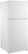 Angle Zoom. Insignia™ - 10.5 Cu. Ft. Top-Freezer Refrigerator - White.