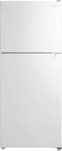 Insignia™ - 10.5 Cu. Ft. Top-Freezer Refrigerator - White - Front_Standard