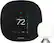 Front. ecobee - Smart Thermostat with Voice Control - Black.