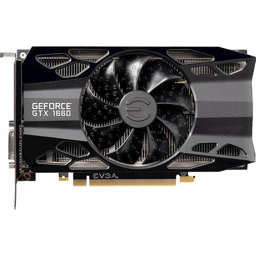 Rent to own EVGA - GeForce GTX 1660 XC Black Gaming 6GB GDDR5 PCI Express 3.0 Graphics Card with HDB Fan