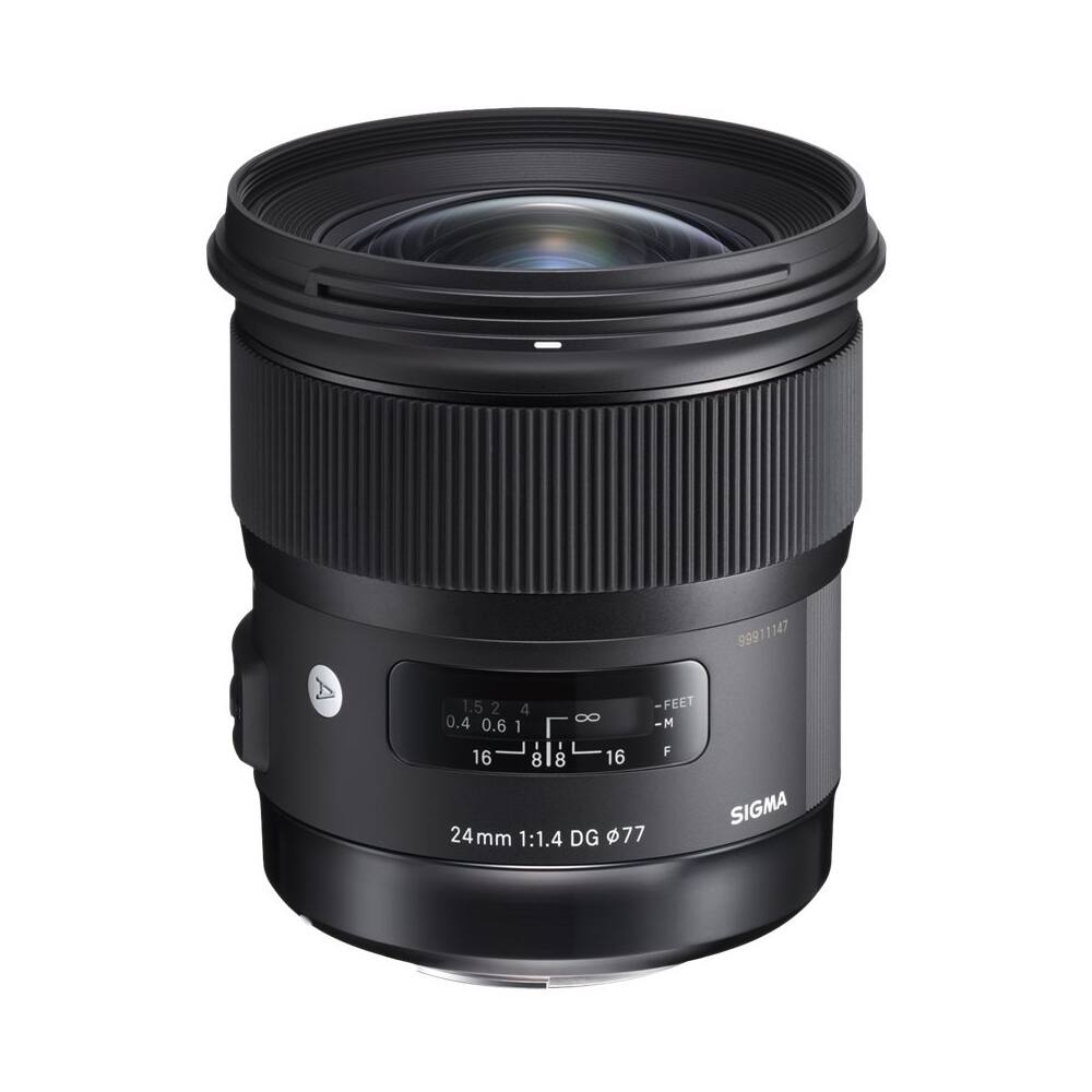Alt View 11. Sigma - Art 24mm f/1.4 DG HSM Wide-Angle Lens for Sony E-Mount - Black.