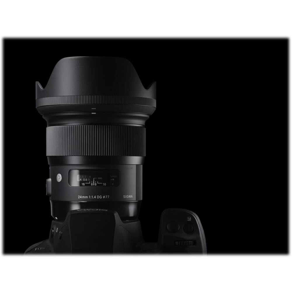 Alt View 14. Sigma - Art 24mm f/1.4 DG HSM Wide-Angle Lens for Sony E-Mount - Black.