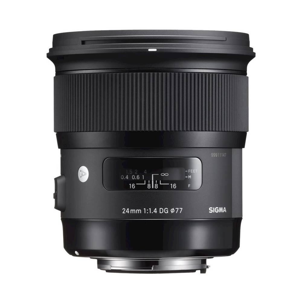 Alt View 18. Sigma - Art 24mm f/1.4 DG HSM Wide-Angle Lens for Sony E-Mount - Black.
