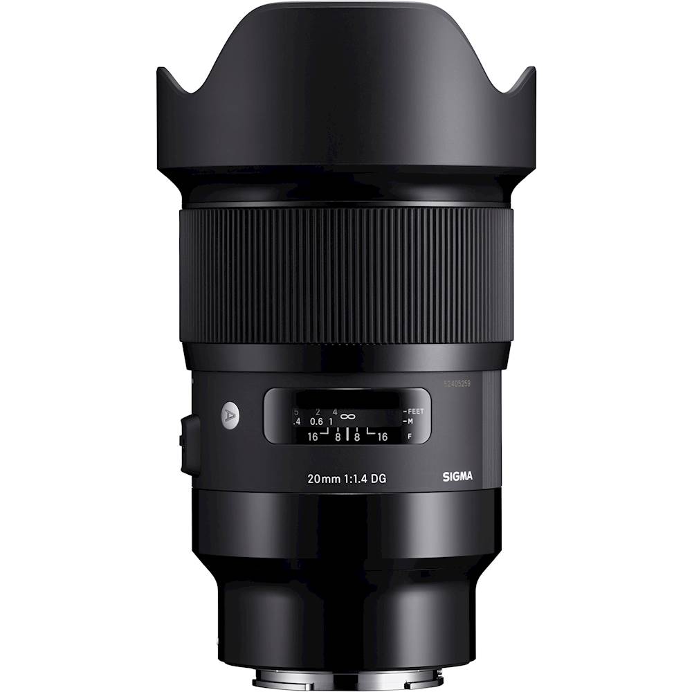 Sigma Art 20mm f/1.4 DG HSM Wide-Angle Lens for Sony E-Mount 