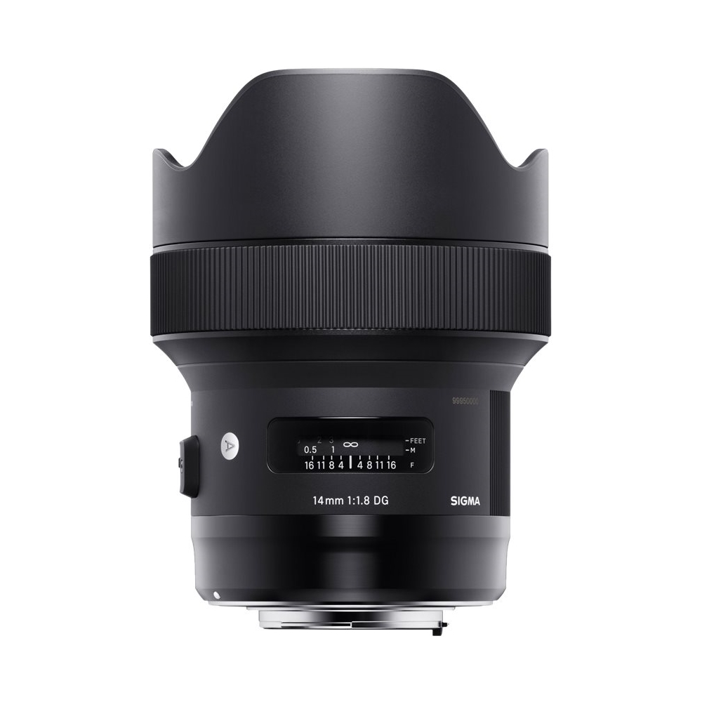Sigma Art 14mm f/1.8 DG HSM Wide-Angle Lens for Sony E-Mount Black 