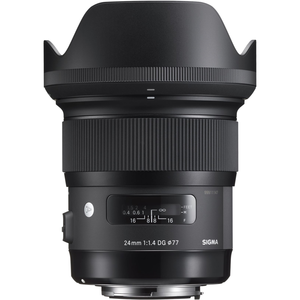 Best Buy: Sigma Art 24mm f/1.4 DG HSM Wide-Angle Lens for Canon EF Black  401101