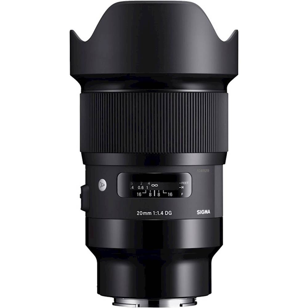 カメラ レンズ(単焦点) Sigma 20mm f/1.4 DG HSM Wide-Angle Lens for Nikon F Black 412955 - Best Buy