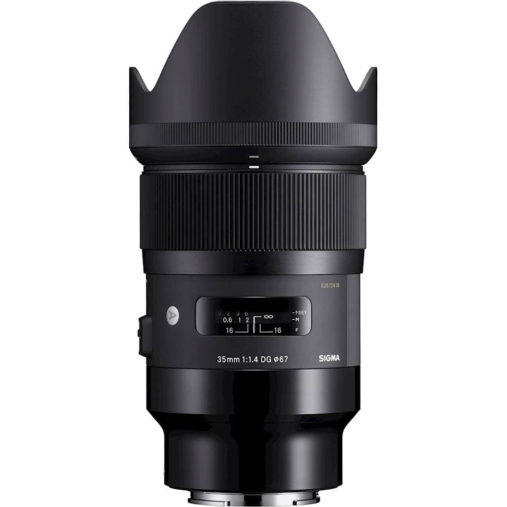 Sigma Art 35mm F 1 4 Dg Hsm Lens For Sony E Mount Black Best Buy