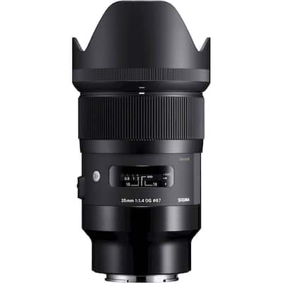 Sigma Art 35mm f/1.4 DG HSM Lens for Sony E Mount Black 340965 Sigma Art 35mm f/1.4 DG HSM Lens for Sony E Mount Black 340965