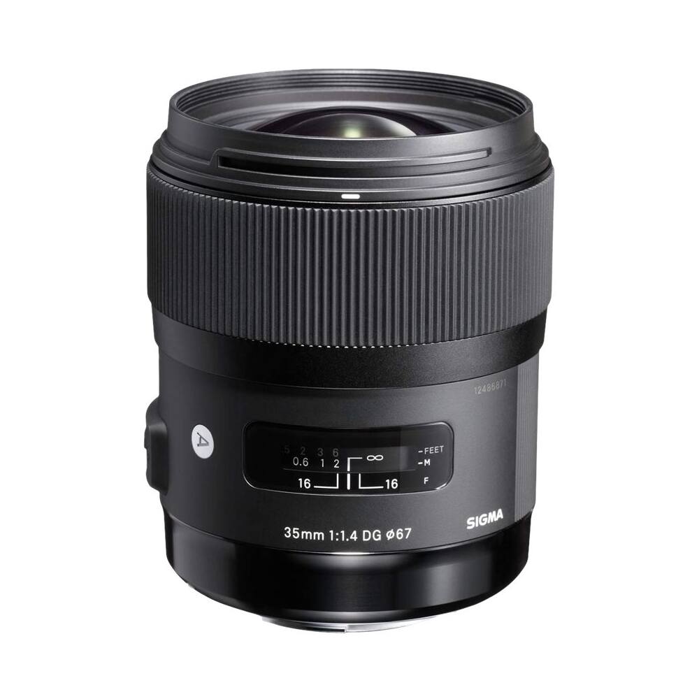 Alt View 18. Sigma - Art 35mm f/1.4 DG HSM Lens for Sony E-Mount - Black.