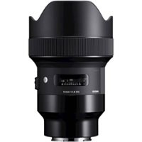 Sigma - Art 14mm f/1.8 DG HSM Wide-Angle Lens for Canon EF - Black - Front_Zoom