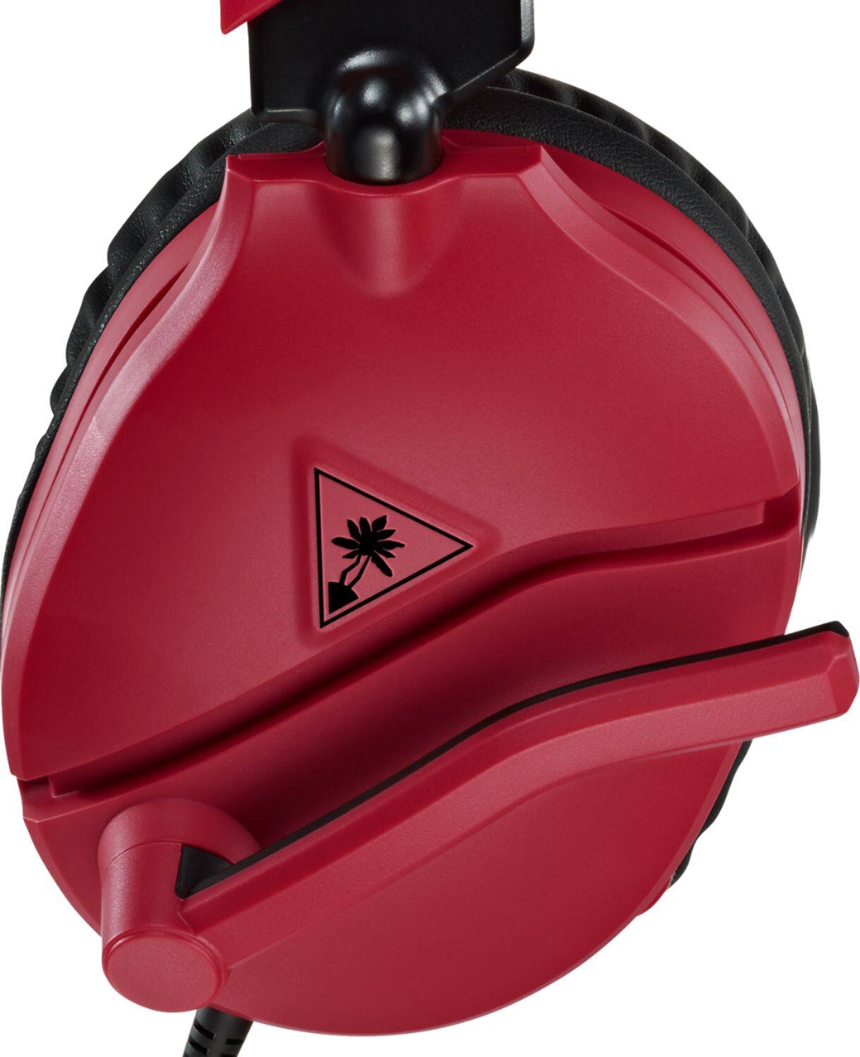 Alt View 11. Turtle Beach - Recon 70 Wired Stereo Gaming Headset for PlayStation 4 - Midnight Red/Black.