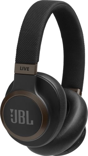 JBL - LIVE 650BTNC Wireless Noise Cancelling Over-the-Ear Headphones - Black
