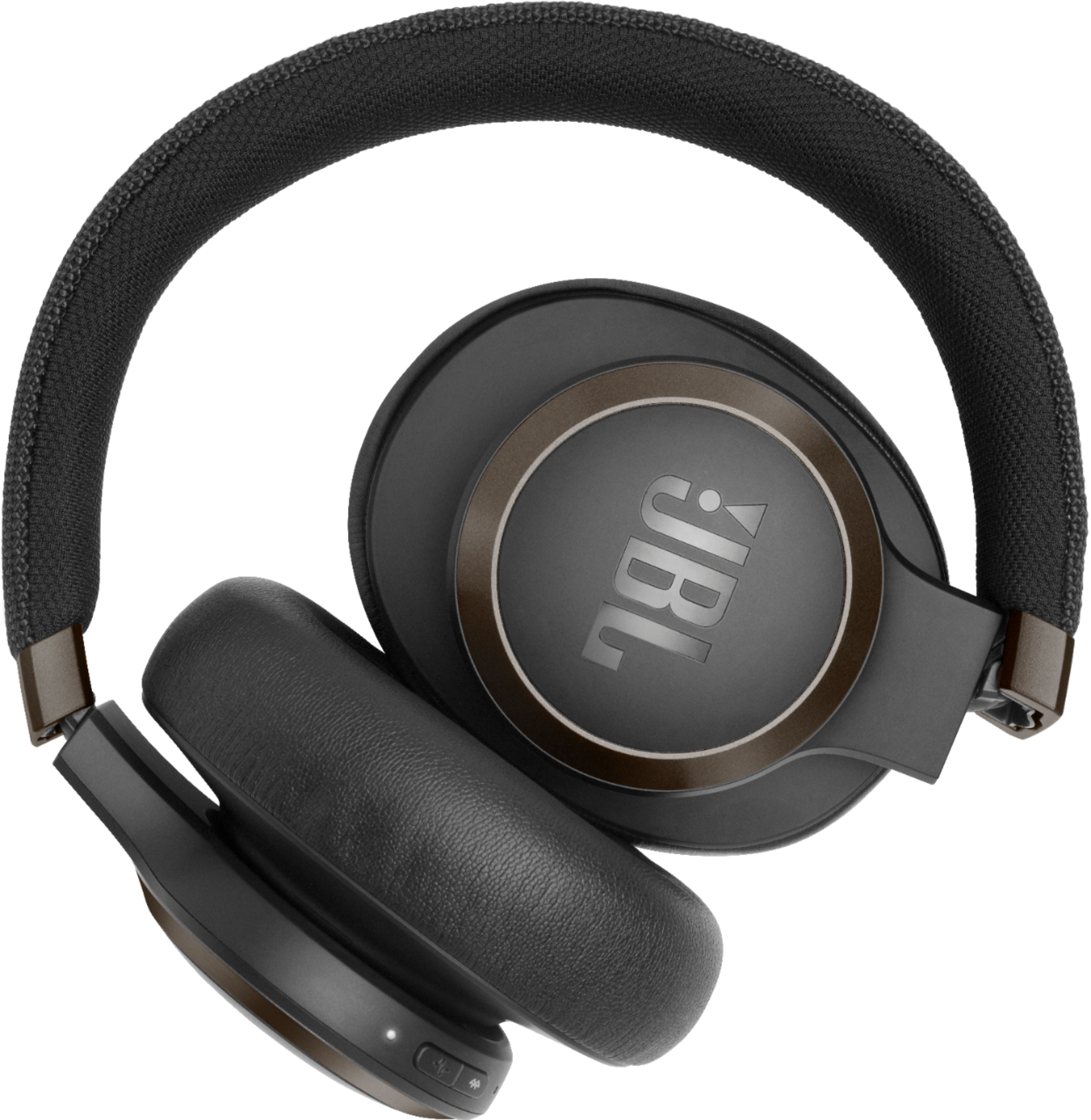 Billedhugger flåde Mellem Best Buy: JBL LIVE 650BTNC Wireless Noise Cancelling Over-the-Ear Headphones  Black JBLLIVE650BTNCBAM