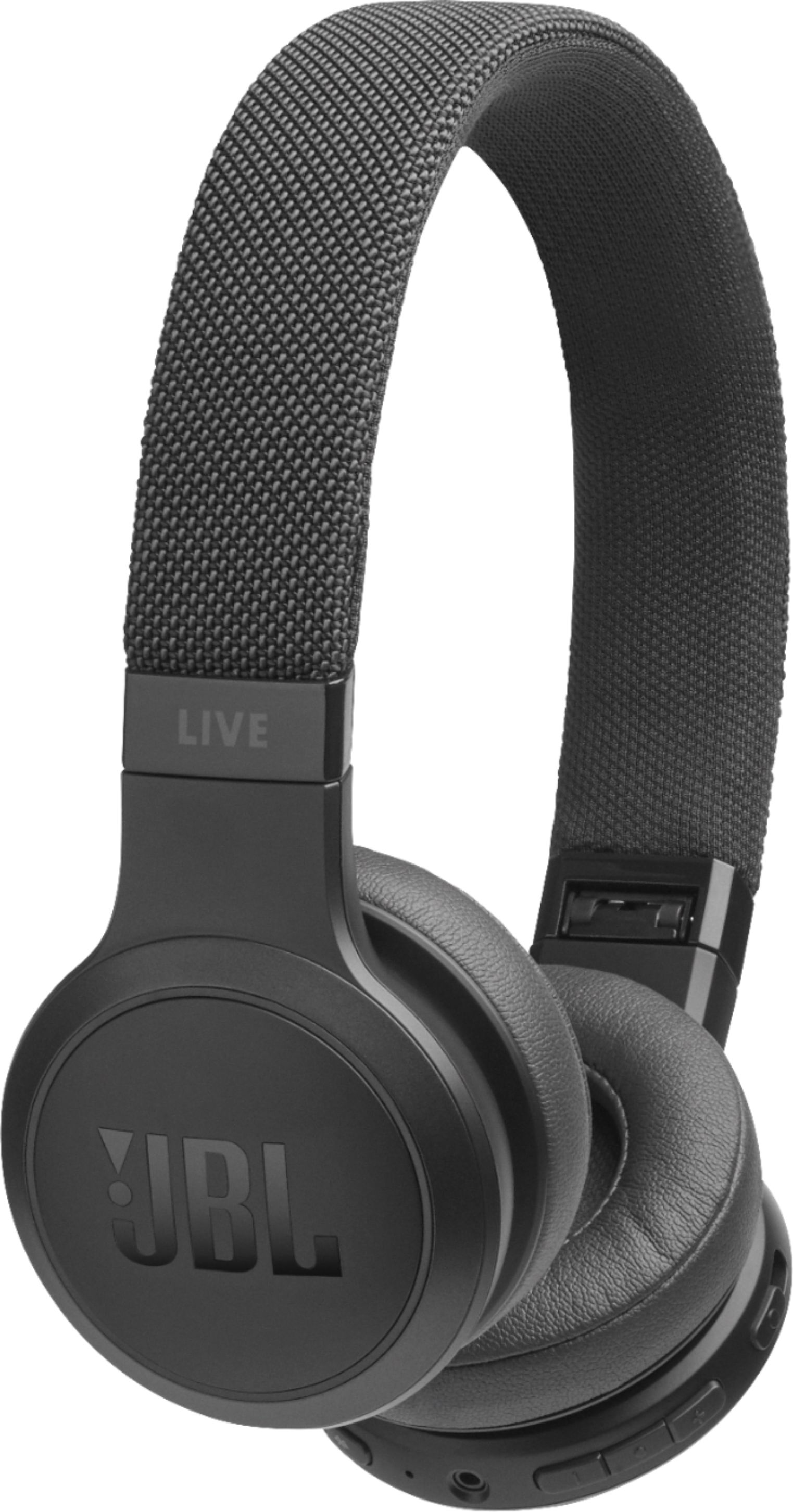 JBL LIVE Wireless On-Ear Headphones Black JBLLIVE400BTBLKAM Best Buy