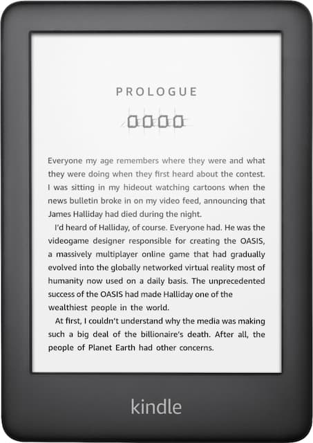 Front Zoom. Amazon - All-New Kindle - 6" - 4GB - Black.