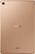 Back. Samsung - Galaxy Tab S5e - 10.5" - 128GB - Gold.