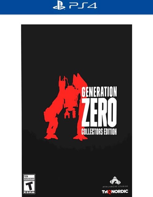 Generation Zero Collector's Edition PlayStation 4 TQ02185 - Best Buy