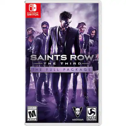 Front. Volition - Saints Row: The Third - The Full Package. - M (Mature 17+)
