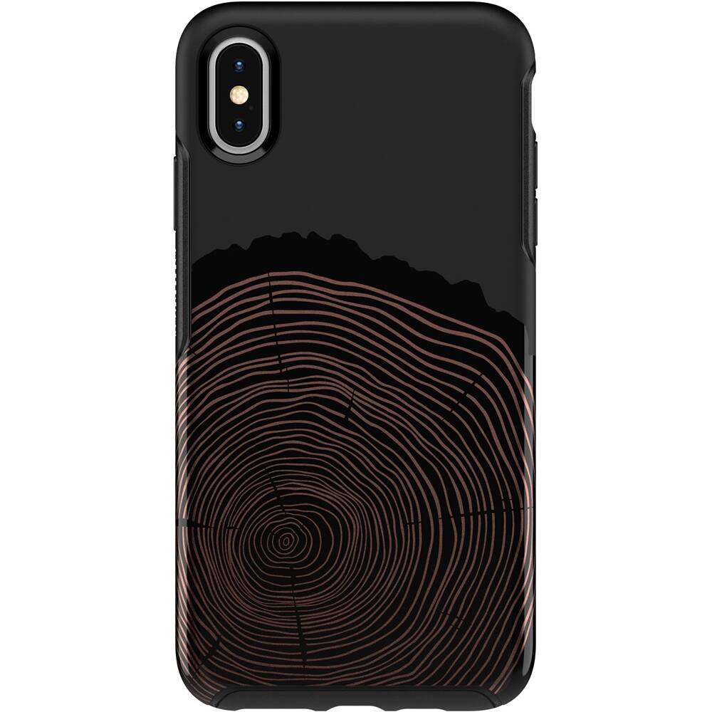 Alt View 17. OtterBox - Symmetry Series Case for Apple® iPhone® XS Max - Wood You Rather.