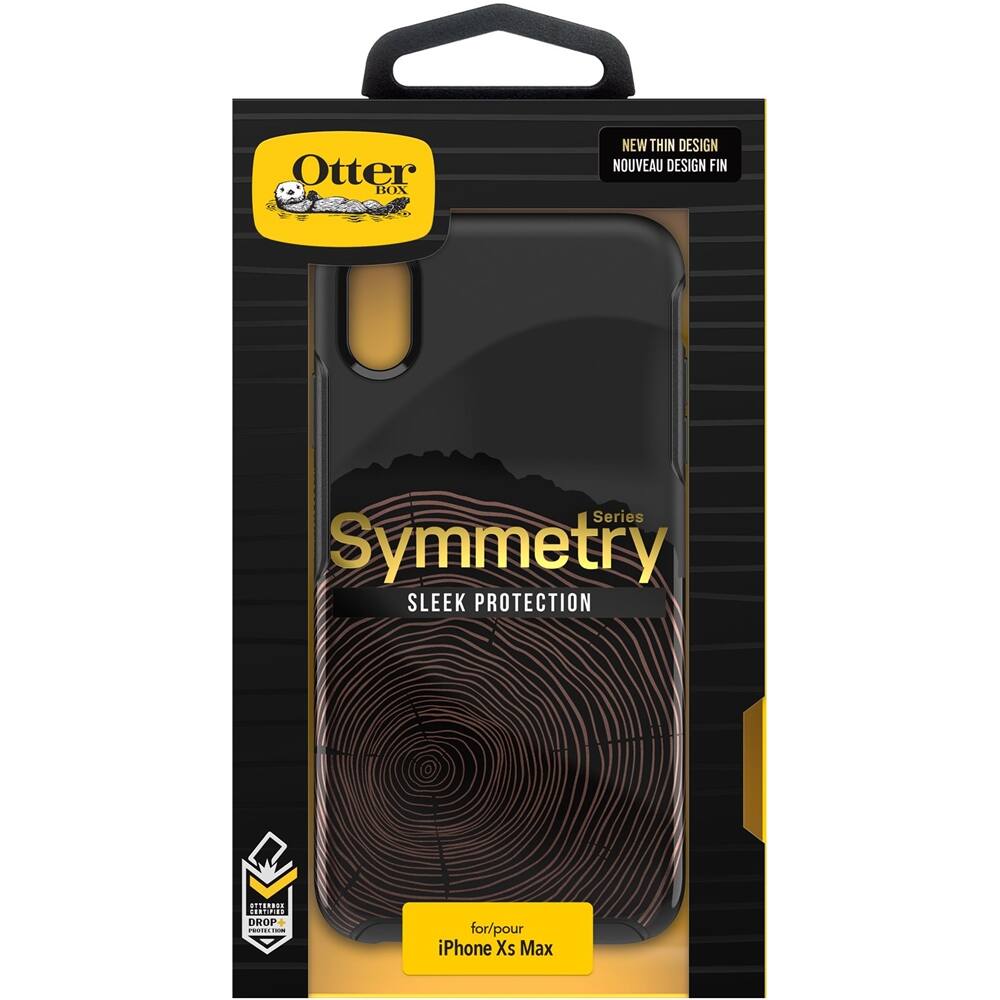 Alt View 19. OtterBox - Symmetry Series Case for Apple® iPhone® XS Max - Wood You Rather.