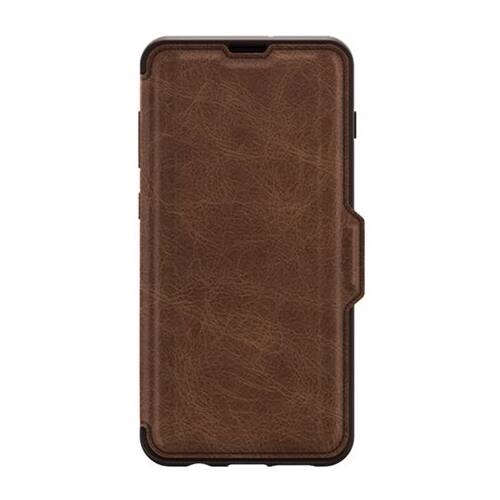 Angle. OtterBox - Strada Case for Samsung Galaxy S10+ - Espresso.