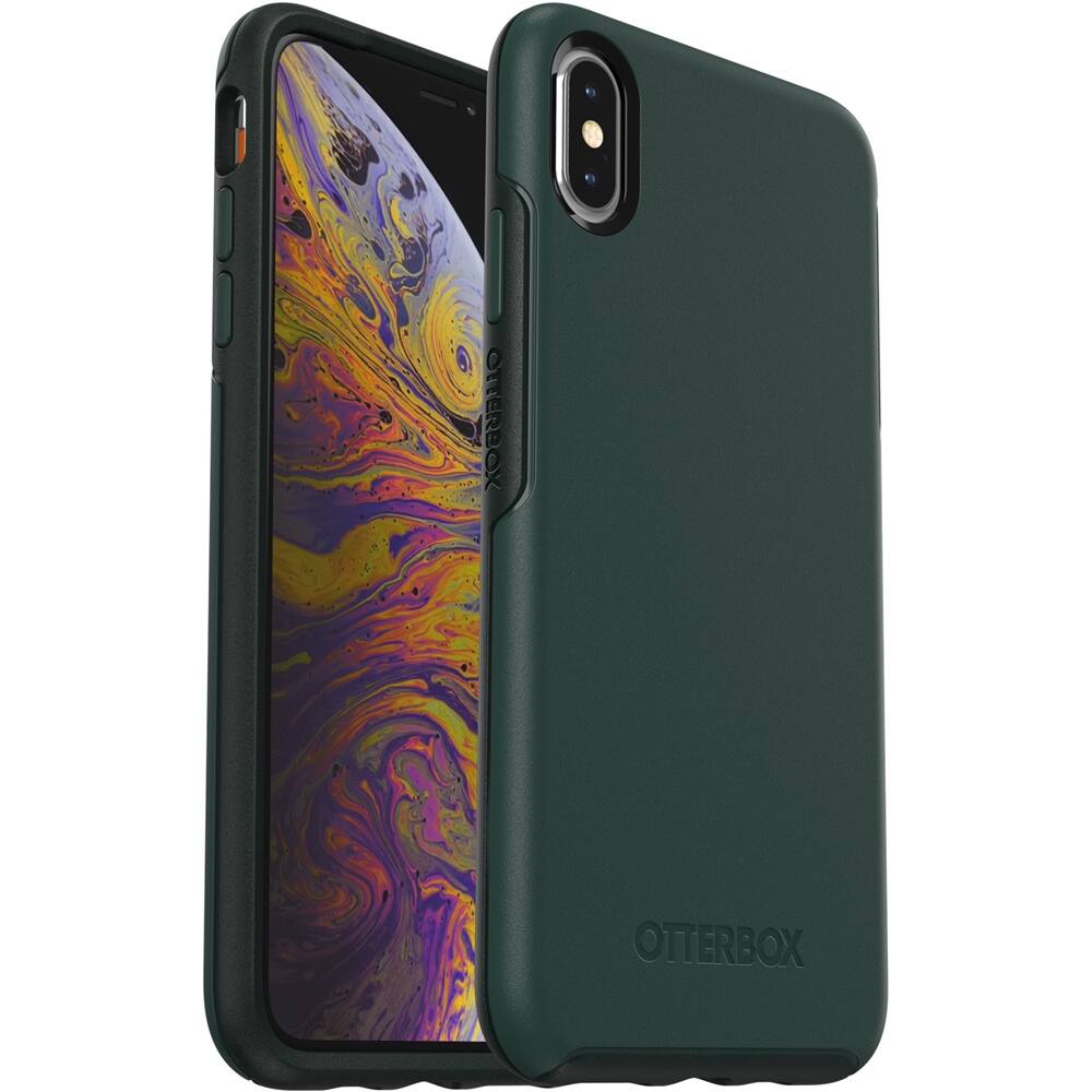 Alt View 13. OtterBox - Symmetry Series Case for Apple® iPhone® XS Max - Ivy Meadow.