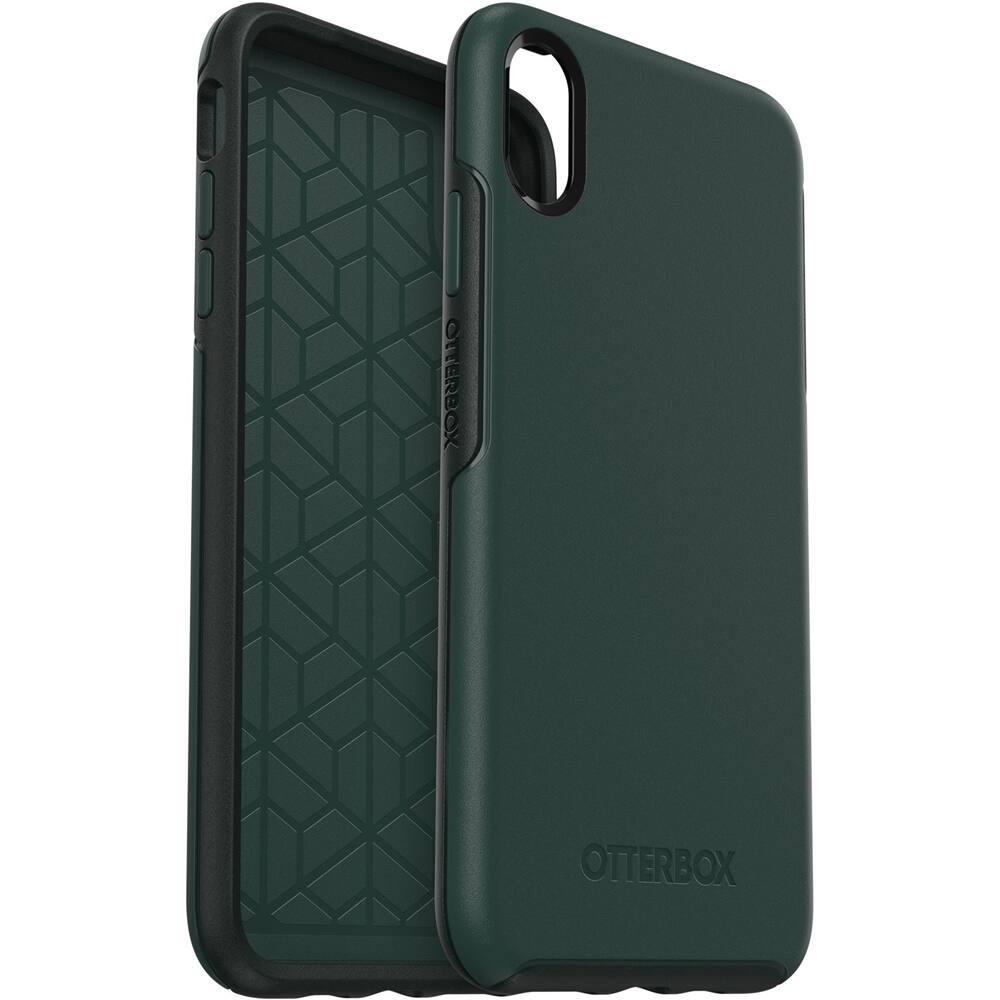 Alt View 14. OtterBox - Symmetry Series Case for Apple® iPhone® XS Max - Ivy Meadow.
