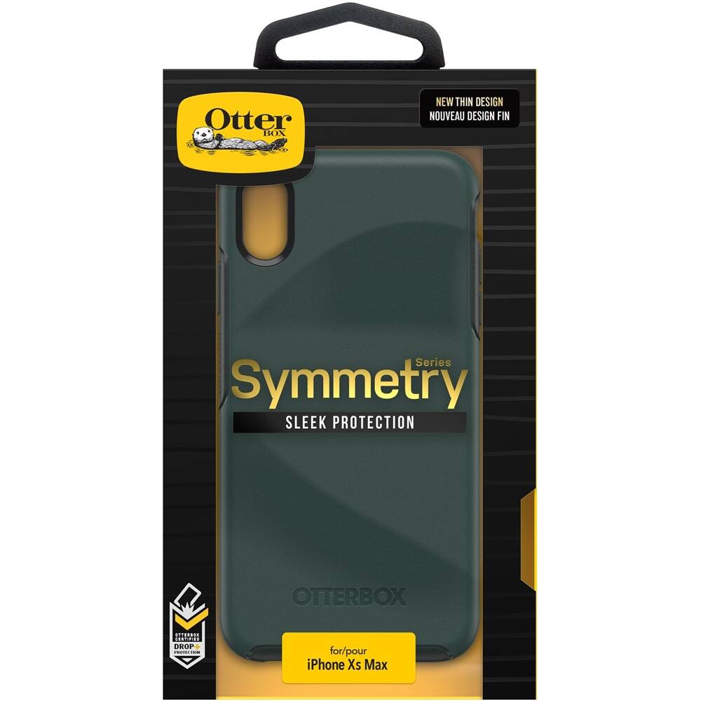 Alt View 19. OtterBox - Symmetry Series Case for Apple® iPhone® XS Max - Ivy Meadow.