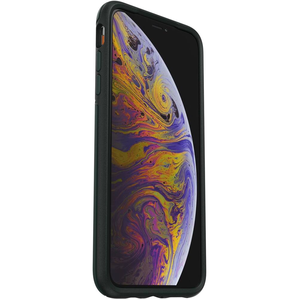 Left. OtterBox - Symmetry Series Case for Apple® iPhone® XS Max - Ivy Meadow.