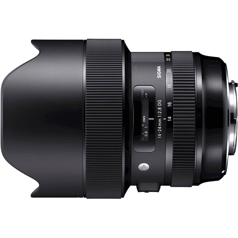 Alt View 11. Sigma - Art 14-24mm f/2.8 DG HSM Wide-Angle Zoom Lens for Nikon F - Black.