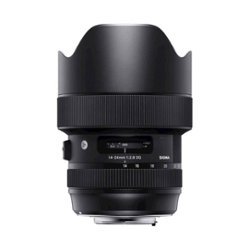 Sigma - Art 14-24mm f/2.8 DG HSM Wide-Angle Zoom Lens for Canon EF - Black - Front_Zoom