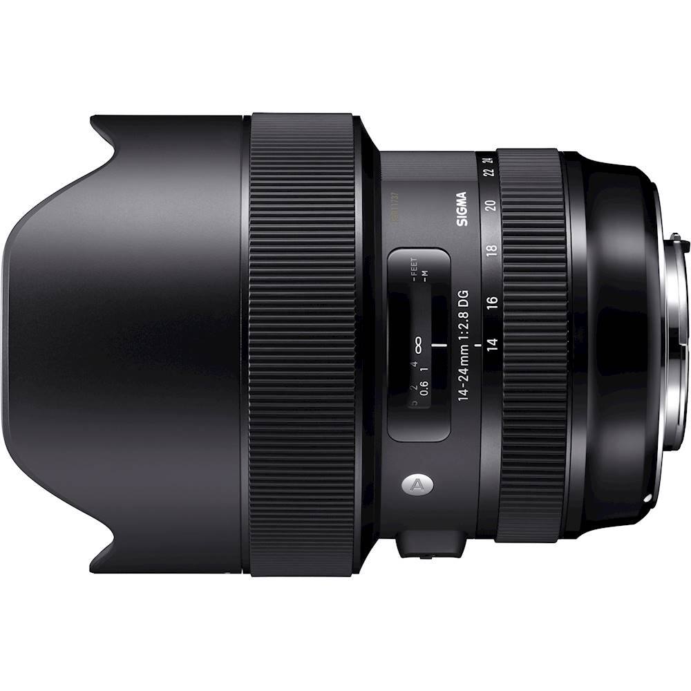 Alt View 11. Sigma - Art 14-24mm f/2.8 DG HSM Wide-Angle Zoom Lens for Canon EF - Black.
