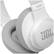 Alt View 15. JBL - LIVE 500BT Wireless Over-The-Ear Headphones - White.