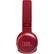 Alt View 11. JBL - LIVE 400BT Wireless On-Ear Headphones - Red.