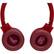 Alt View 15. JBL - LIVE 400BT Wireless On-Ear Headphones - Red.