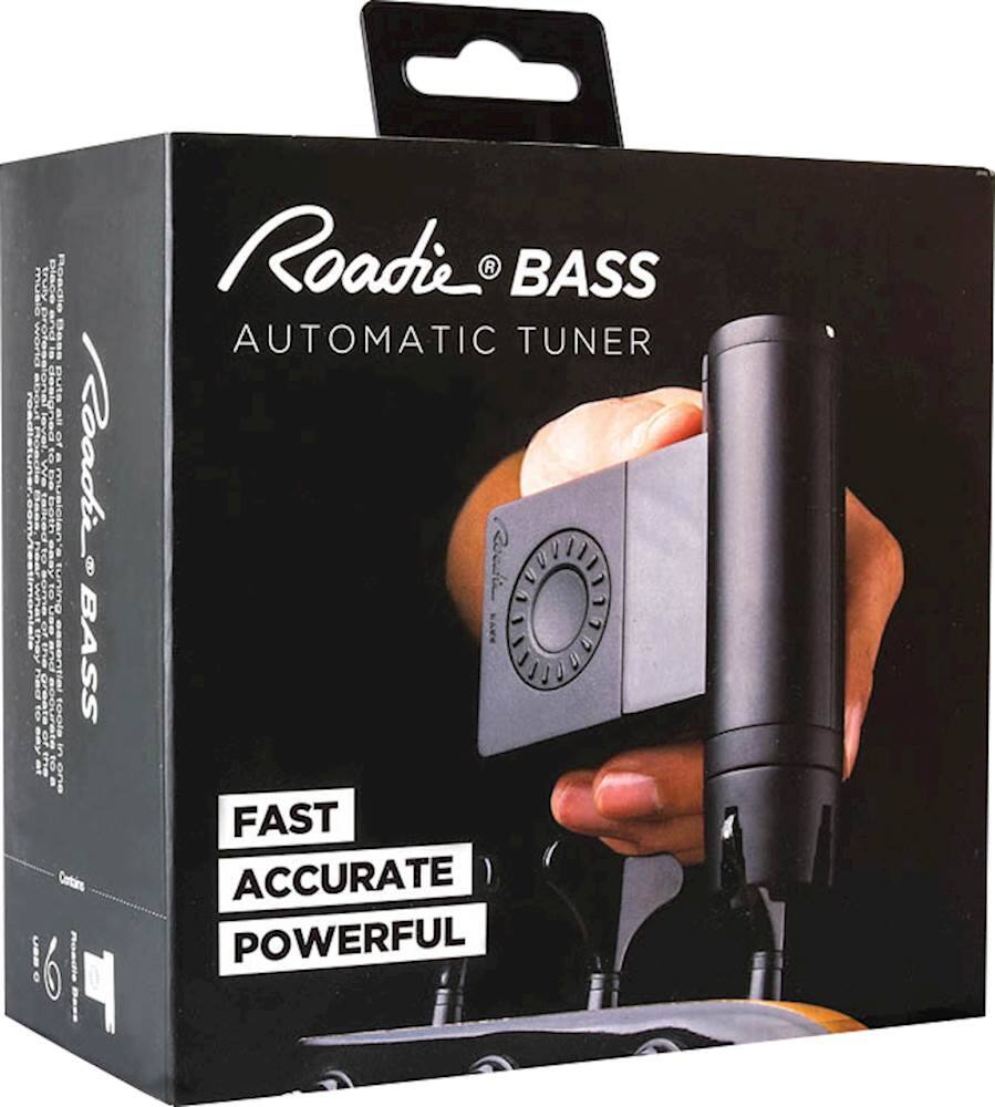 Alt View 12. Roadie - Roadie Bass Automatic Guitar Tuner - Black.