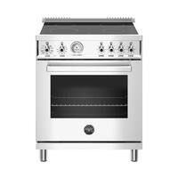 Bertazzoni - Professional Series 4.7 Cu. Ft. Freestanding Electric Convection Range - Stainless steel - Front_Zoom