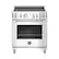 Front. Bertazzoni - Professional Series 4.7 Cu. Ft. Freestanding Electric Convection Range - Stainless Steel.