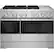 Front. JennAir - NOIR 6.3 Cu. Ft. Self-Cleaning Freestanding Dual Fuel Convection Range - Stainless steel.