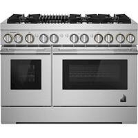 JennAir - RISE 6.3 Cu. Ft. Self-Cleaning Freestanding Dual Fuel Convection Range - Front_Zoom
