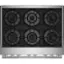 Alt View 12. JennAir - RISE 5.1 Cu. Ft. Self-Cleaning Freestanding Dual Fuel Convection Range - Stainless steel.