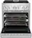 Alt View 21. JennAir - NOIR 4.1 Cu. Ft. Self-Cleaning Freestanding Dual Fuel Convection Range - Stainless steel.