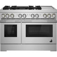 JennAir - RISE 6.3 Cu. Ft. Self-Cleaning Freestanding Dual Fuel Convection Range - Front_Zoom