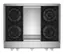 Alt View 11. JennAir - RISE 36" Built-In Gas Cooktop - Stainless steel.