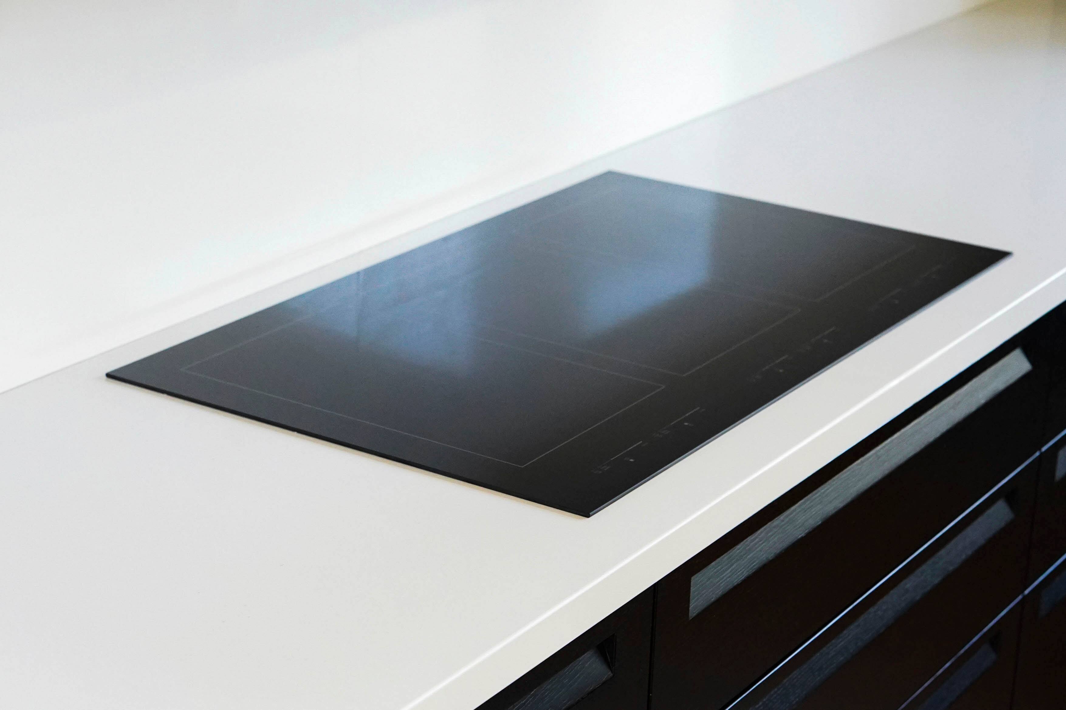 Alt View 14. JennAir - 36" Built-In Electric Induction Cooktop - Black.