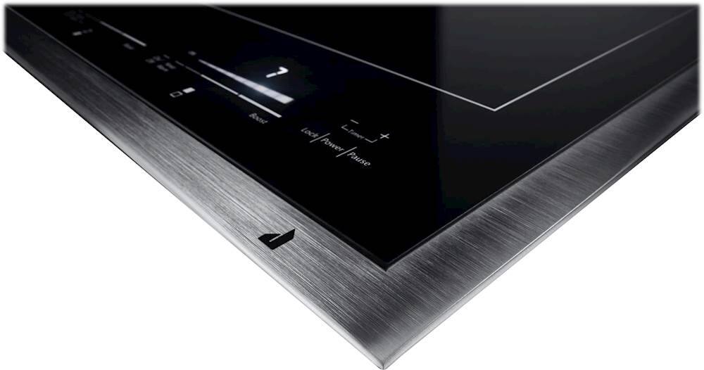 Alt View 12. JennAir - 24" Built-In Electric Induction Cooktop - Black.